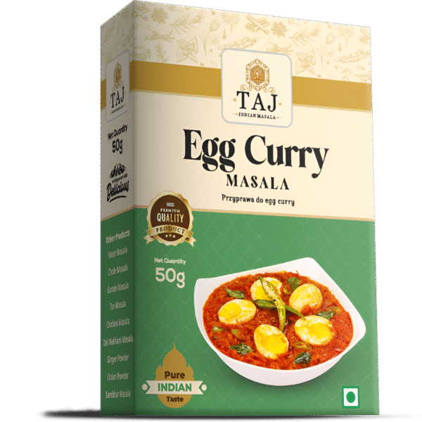 TAJ INDIAN MASALA EGG CURRY MASALA 50G